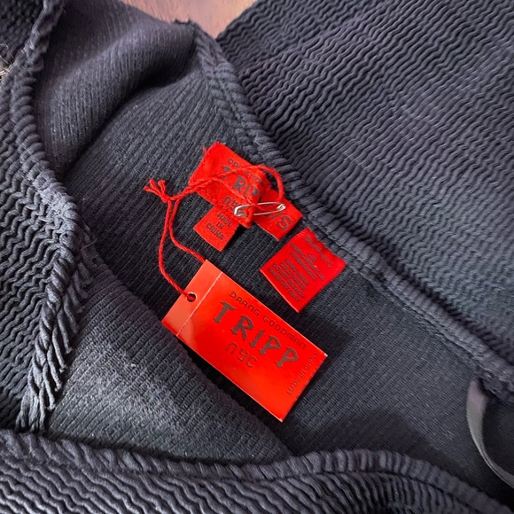 🥀TRIPP NWT serpent dress, stretches, open on side to back, one shoulder goth - Picture 10 of 14